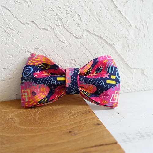 Dog collar collar flower bow Photo Color - Shop at LoveMi