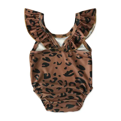 Children's Leopard Print Swimsuit