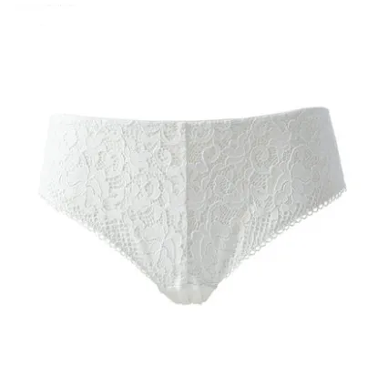 Lace Comfort Shorts White - Shop at LoveMi