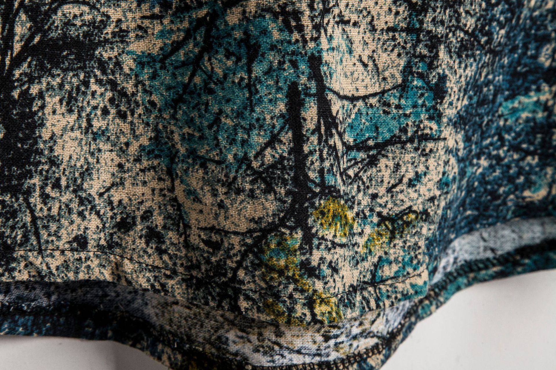 Men's Floral Short Sleeve Shirt