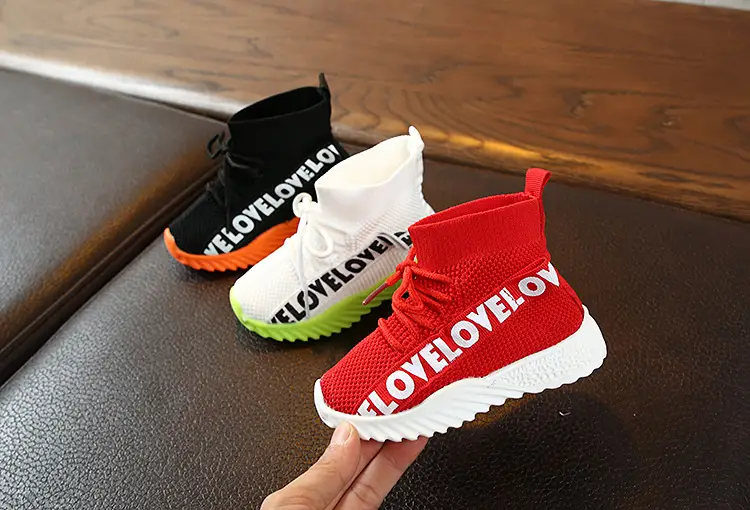 Children's fly-knit sneakers