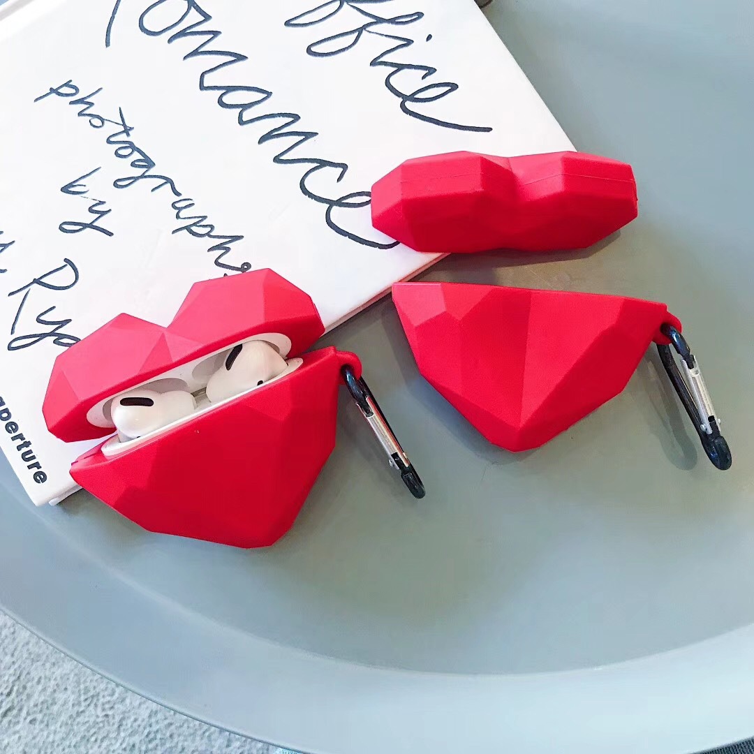 Red Diamond Love Headphone Case