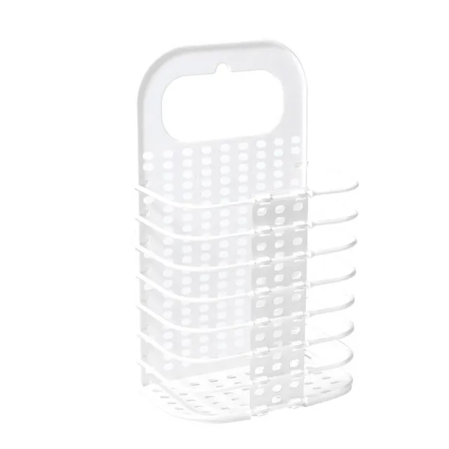 Foldable Laundry Storage Basket With Handle Dirty Cloth Toy Standing Organizer Basket White - Shop at LoveMi