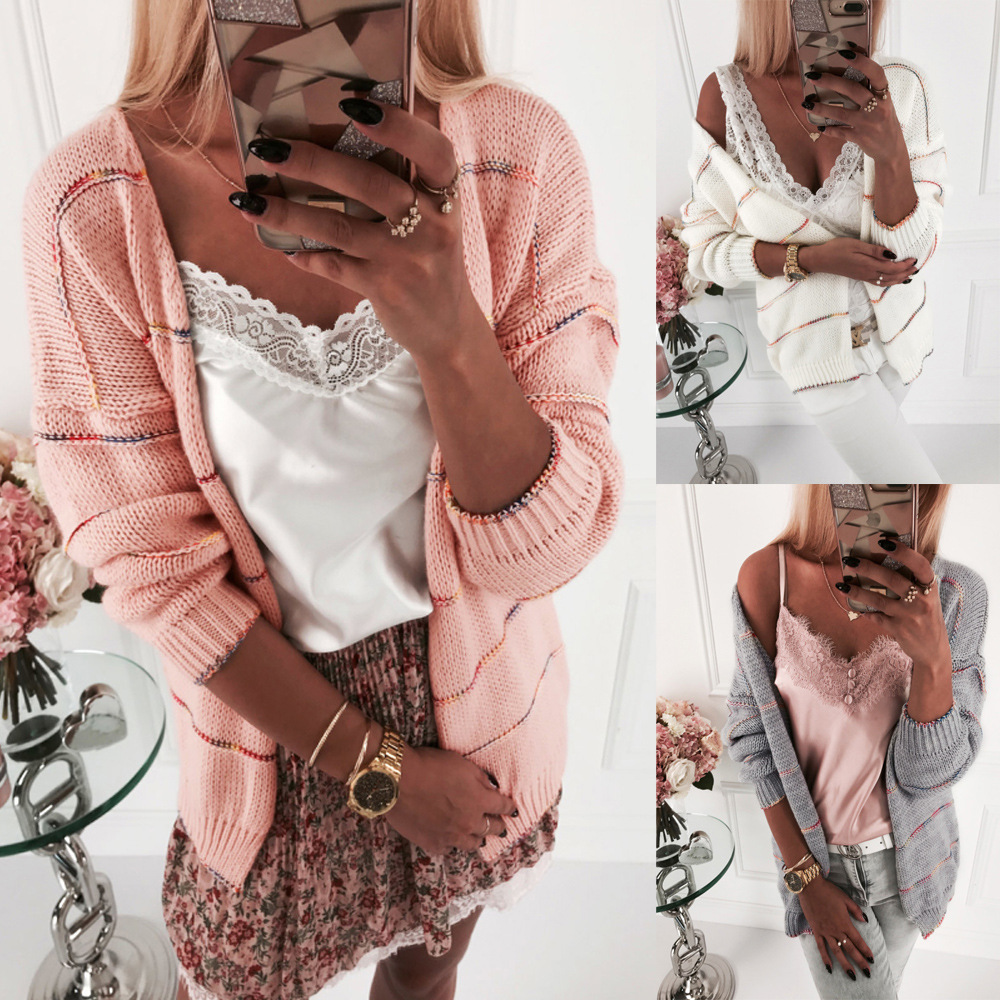 Wild Casual Cardigan Top Sweater