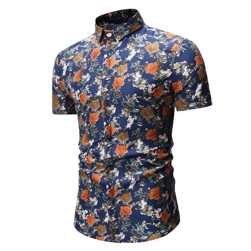 Men's flower shirt