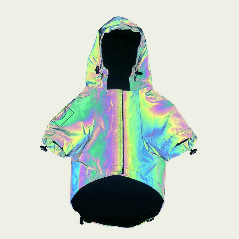 Dog Windbreaker Hoodie Reflective Clothes - Reflective