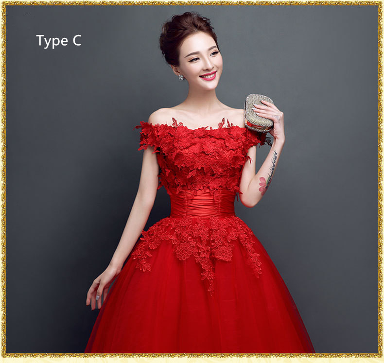 Lace upscale wedding evening dress Type C - Shop at LoveMi