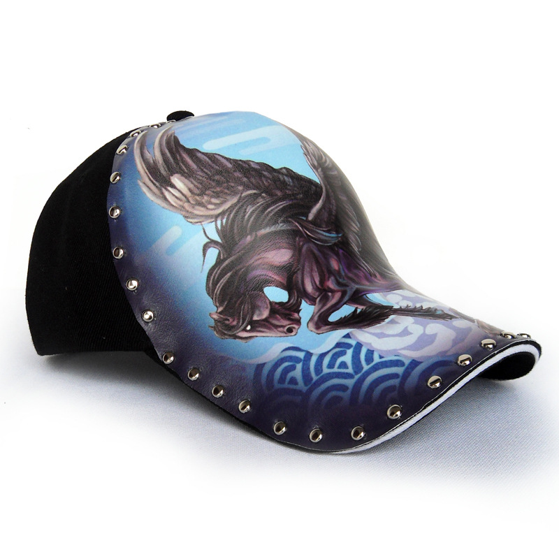 Baseball cap fashion personality illustration hat