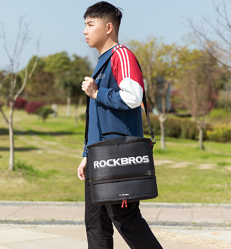 Tri-bag storage tote