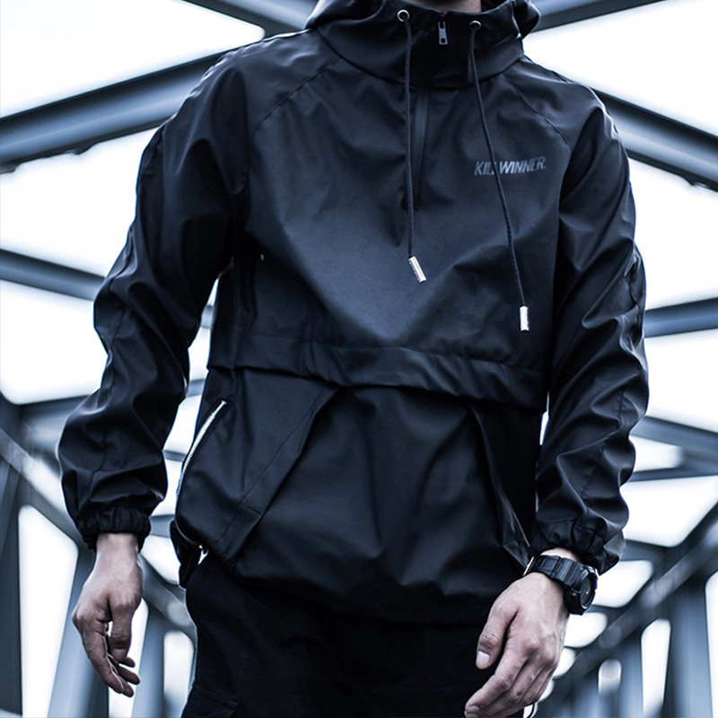 Women's waterproof zipper jacket