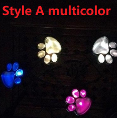 Solar Powered Animal Paw Print Lights LED Solar Lamps Garden Outdoors Lantern LED Path Decorative Lighting Lamp — foto 3