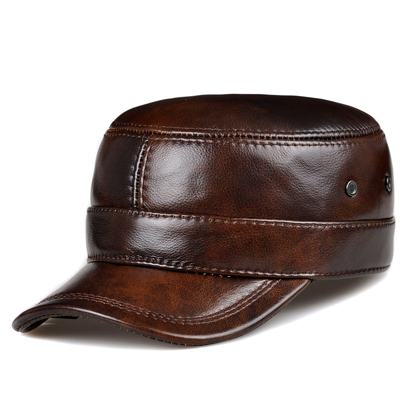 Brown cowhide