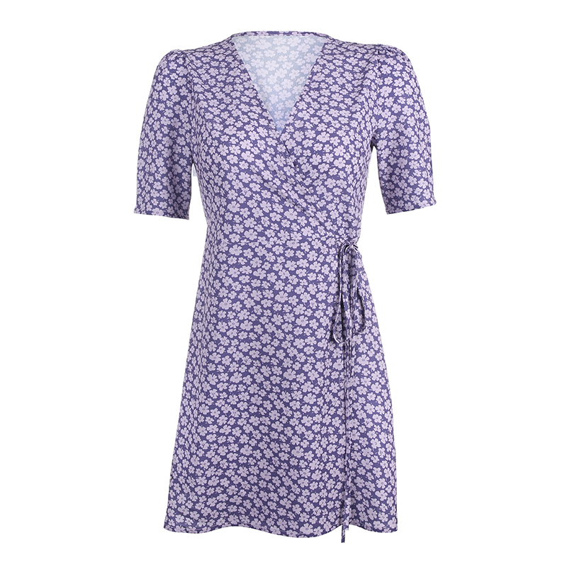 French temperament vintage dress