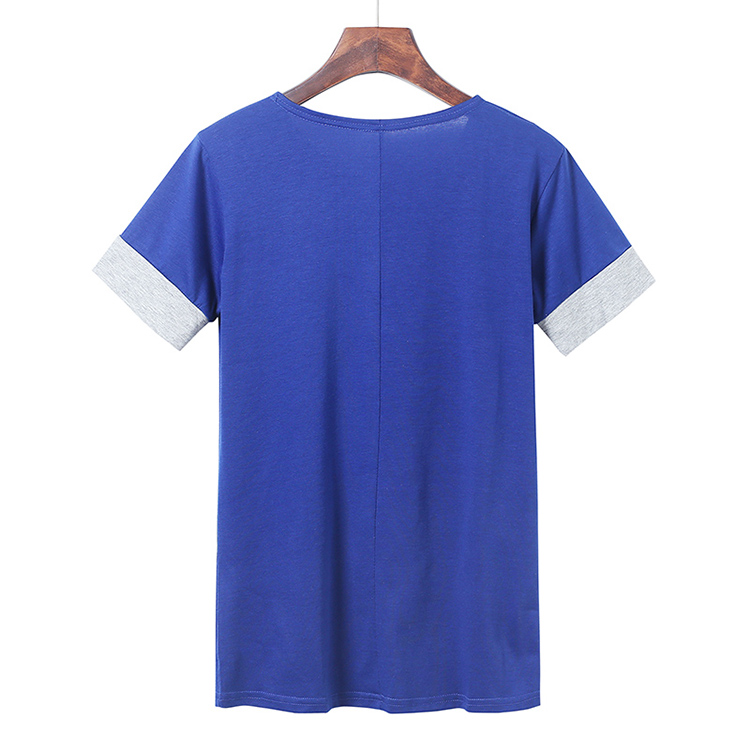 Pullover Round Neck Short Sleeve Loose Women's T-Shirt