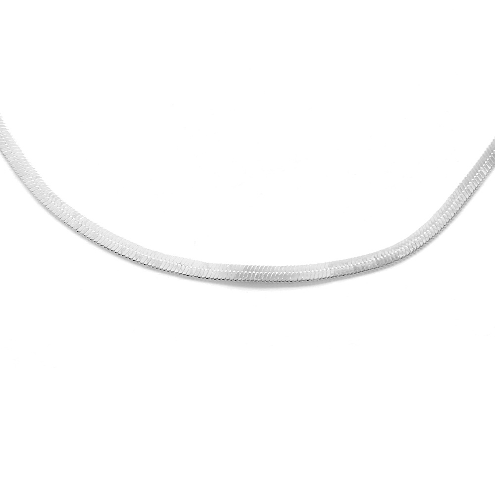 Fashion Flat Snake Chain Women's Necklace