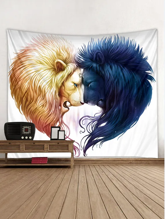 Lions Tapestry - 150X100Cm Thick