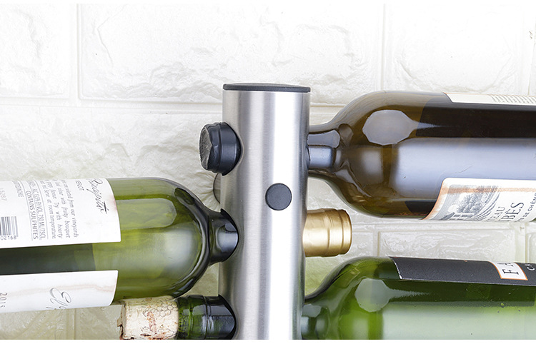 Stainless steel wine rack