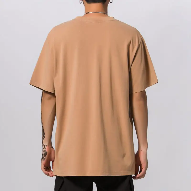 Distressed Retro Net Red T-Shirt Short Sleeve