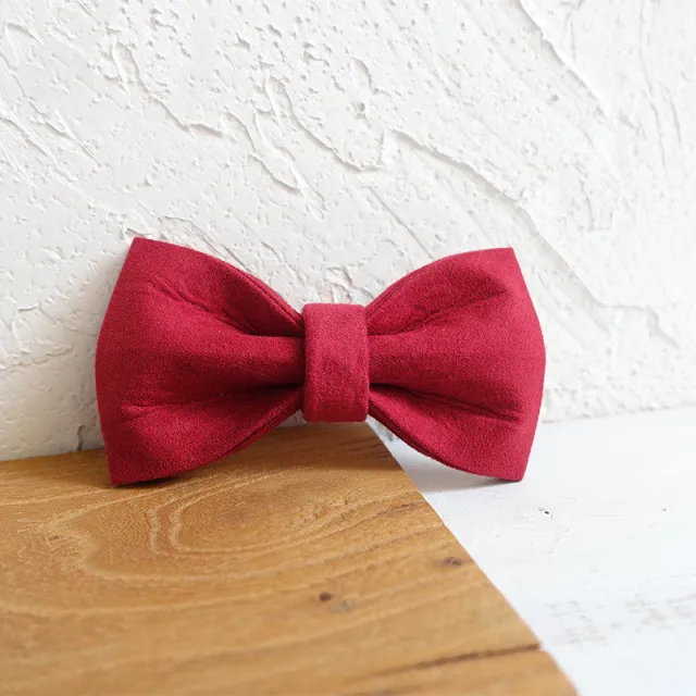 Dog collar bow Red - Shop at LoveMi