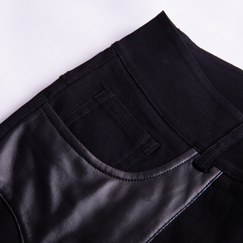 Web patch hoop trousers