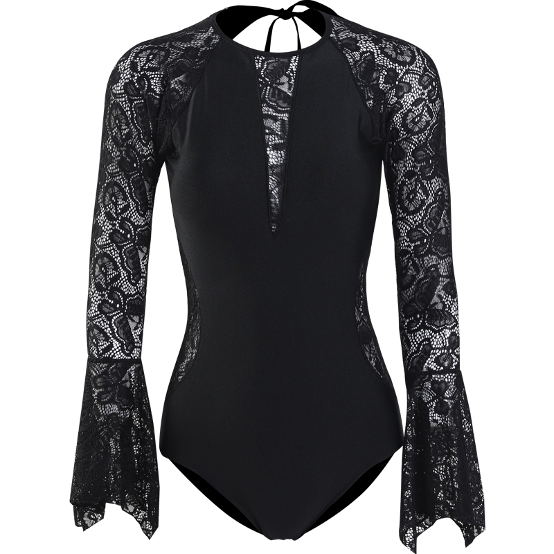 Long sleeve sunscreen swimwear - Image 4