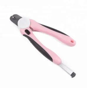 Small, Medium And Large Dogs And Cats Toenail Knife With File Pink - Shop at LoveMi