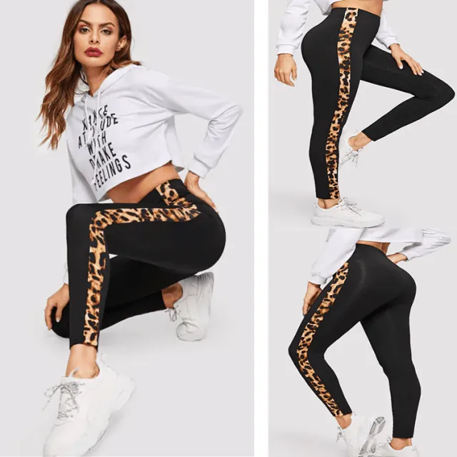 Spring and summer sports stretch leggings Black - Shop at LoveMi