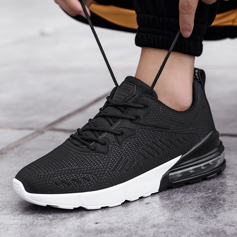 Pure color shock-absorbing casual shoes