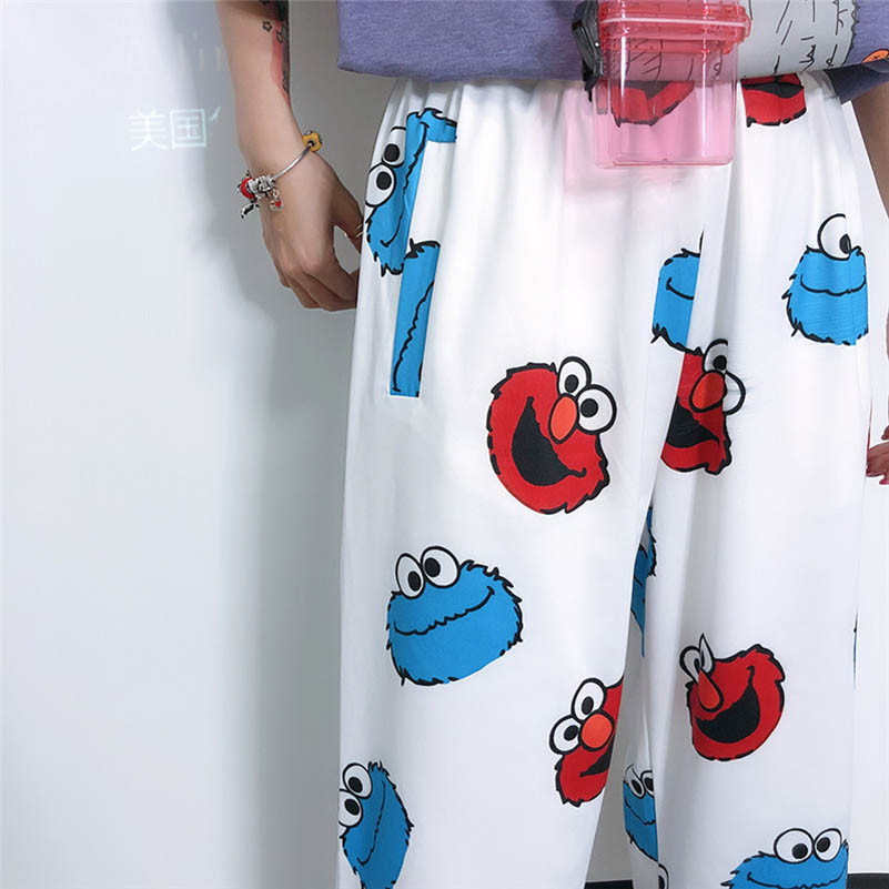 Korean loose student casual pants