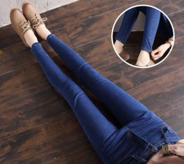 Pencil Pants Blue - Shop at LoveMi