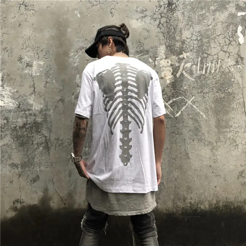 Dark Blue Spine Short Sleeve T-Shirt