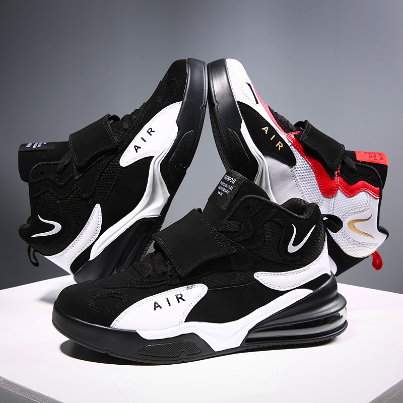 High top basketball shoes