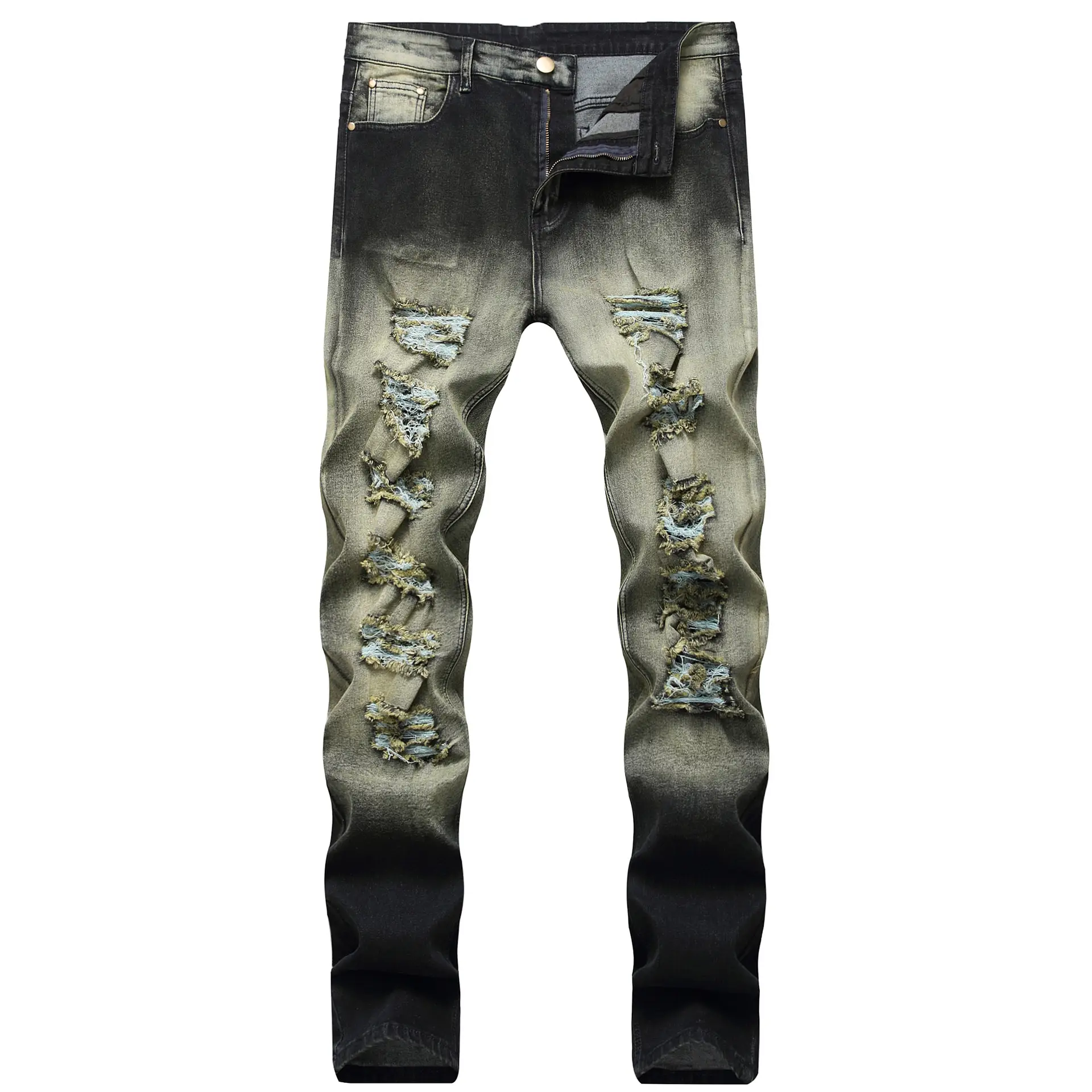 Men's Fashion And Comfort Ripped Jeans