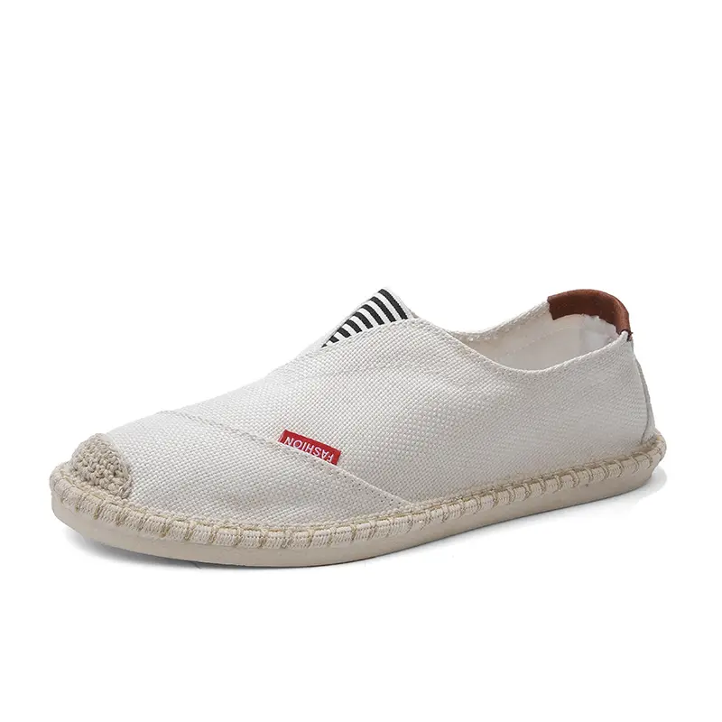 Straw fisherman shoes casual