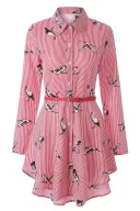 Red Printed Bird