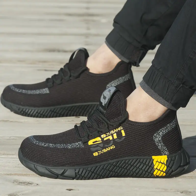 Fly Textured Labor Shoes Men