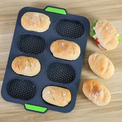 French small bread baking mould - Dark Grey - View 1