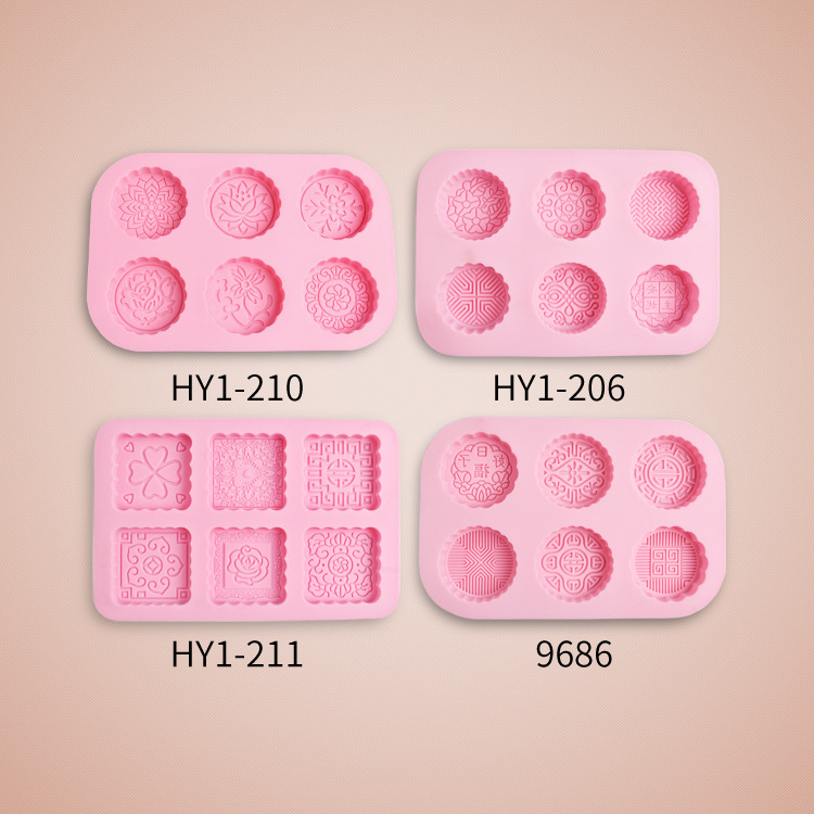 Baking DIY Mould Six Silicone Mould