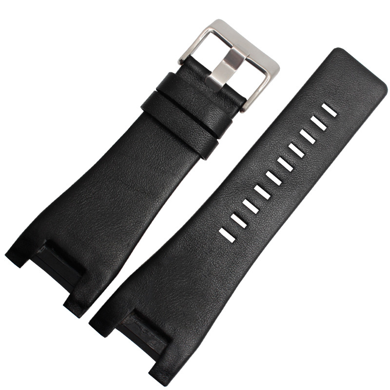 BlackB silver buckle