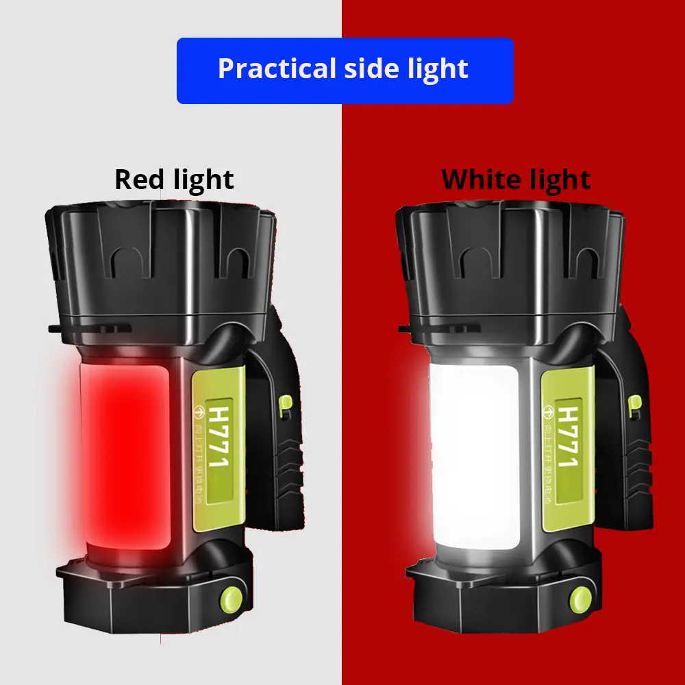 Multifunctional strong light portable lamp
