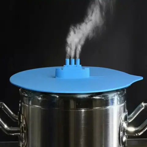 Steam Cover for Anti-skid and Shatter-proof Steamship Kitchen Gadgets