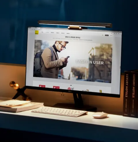 USB Electrodeless Dimming Screen Hanging Lamp