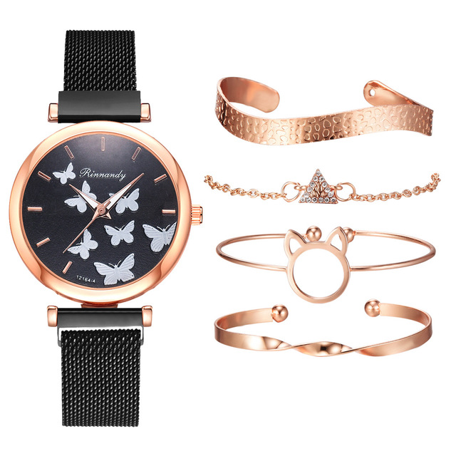 Black with bracelet