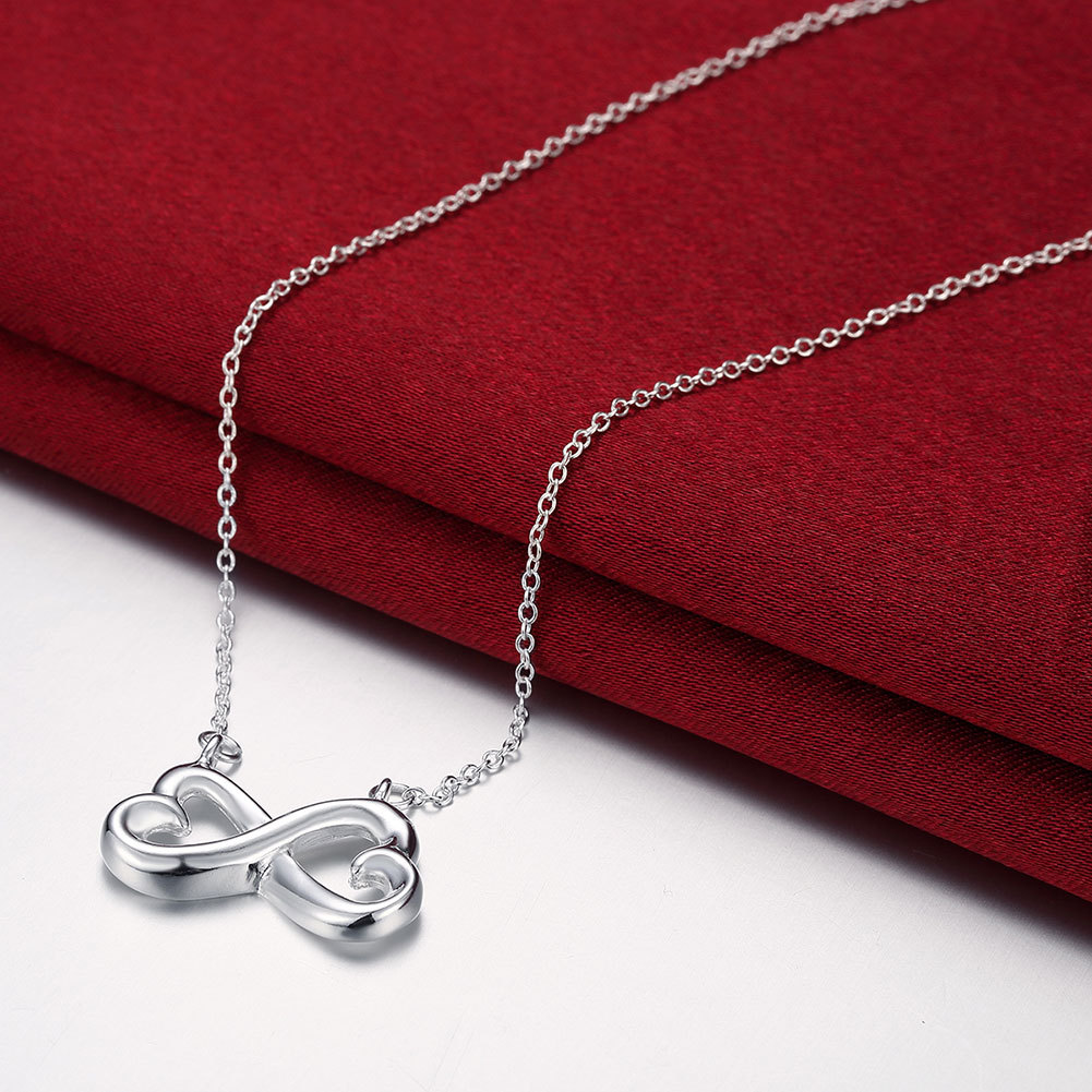 Infinity Hearts Pendant Necklace