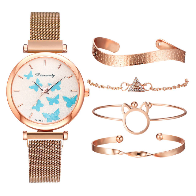 Sky blue with bracelet