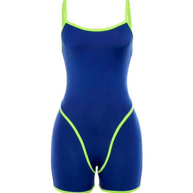 Blue sling swimsuit Blue - Shop at LoveMi