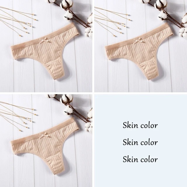 Set G String Thong Panties F Style L Q3Pcs - Shop at LoveMi