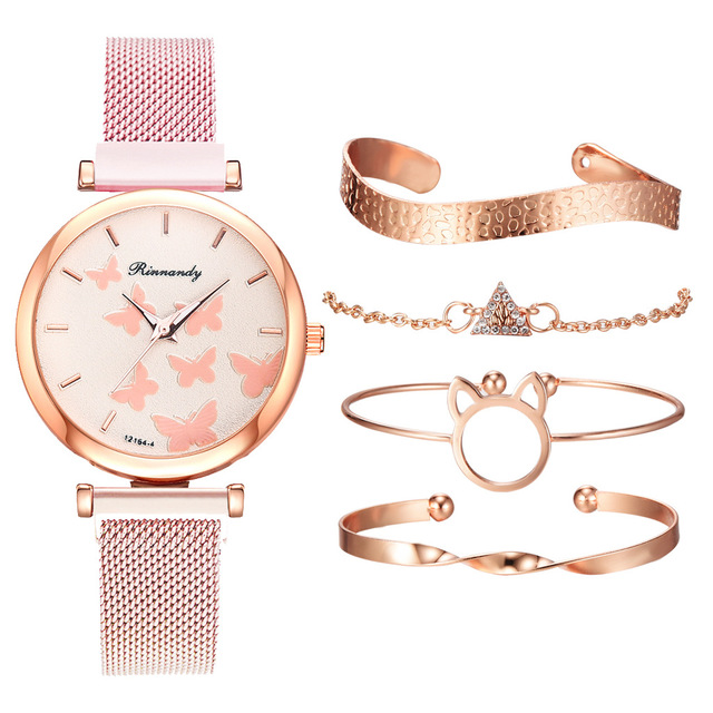 Pink with bracelet