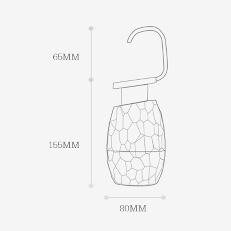 Empty bottle of facial cleanser