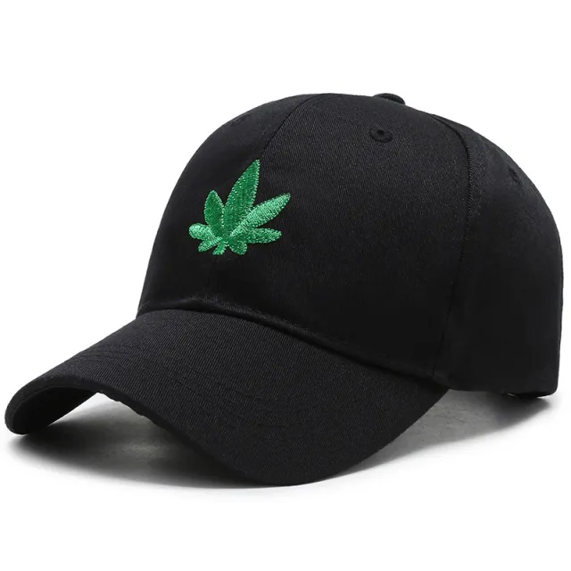 Green Leaf Baseball Cap Black - Shop at LoveMi